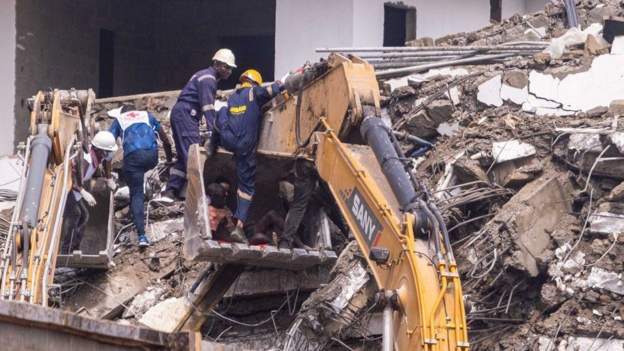 Lagos Building Collapse: Body of Owner Found