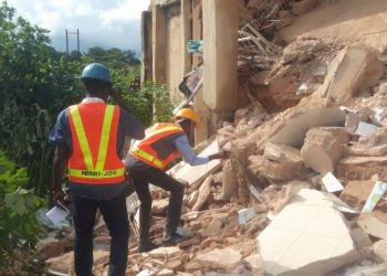 NBRRI To Investigate Building Collapse In Buruku, Plateau State