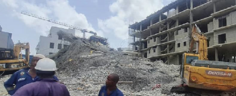 Structural Engineers Call For Probe of Banana Island Building Collapse