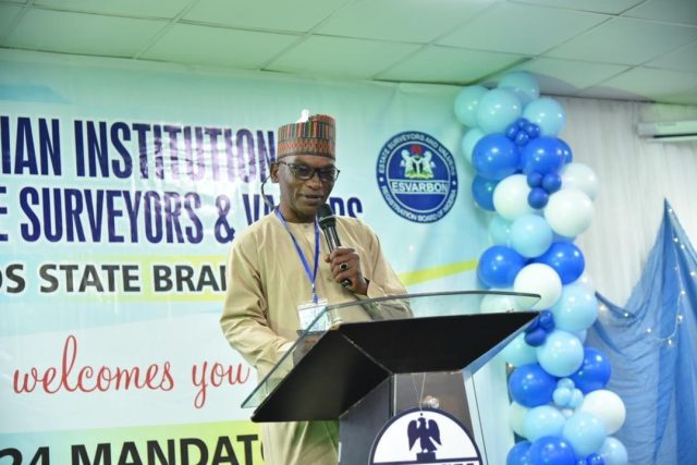 ESV Bature Ali Muhammad, FNIVS, the 1st Vice President